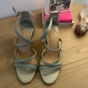 Sage Green Antonio Melani Heels